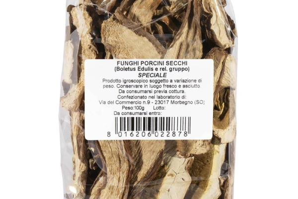 FUNGHI PORCINI SECCHI 100g