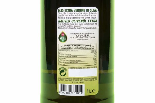 OLIO EXTRA VERGINE BARDO 1 L