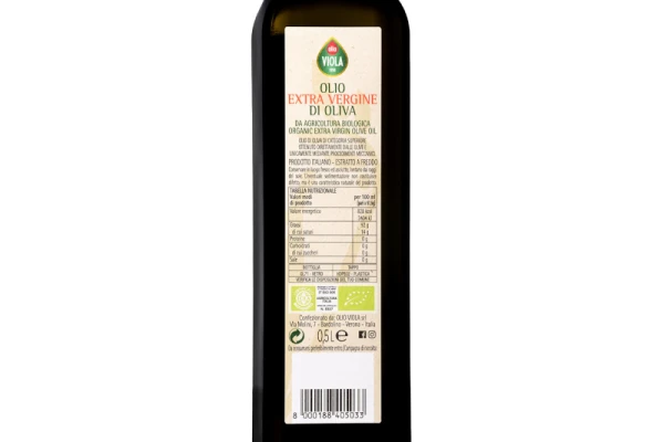 OLIO EXTRA VERGINE BIOLOGICO 0,50 L