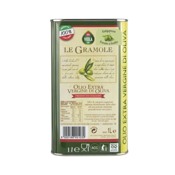 OLIO EXTRA VERGINE LE GRAMOLE  - Latta 1 L