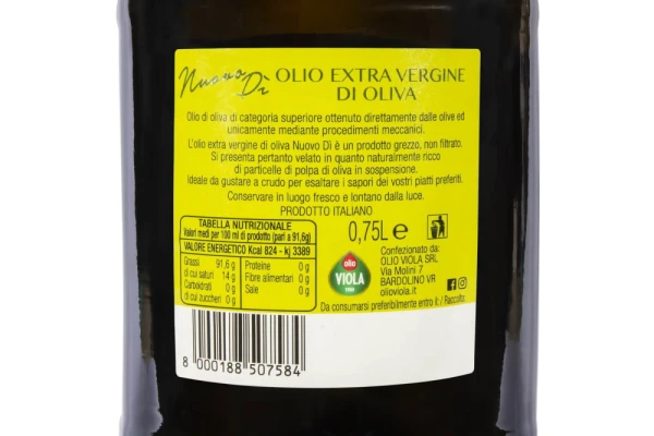 NUOVO DÌ EXTRA VIRGIN OLIVE OIL 0.75 L - New Oil 2023
