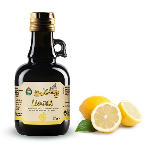 CONDIMENTO A BASE DI OLIO EVO AROMATIZZATO AL LIMONE 0,25 L