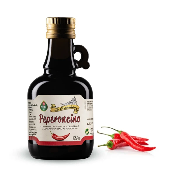 CONDIMENTO A BASE DI OLIO EVO AROMATIZZATO AL PEPERONCINO 0,25 L