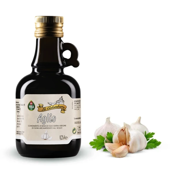 CONDIMENTO A BASE DI OLIO EVO AROMATIZZATO ALL'AGLIO 0,25 L
