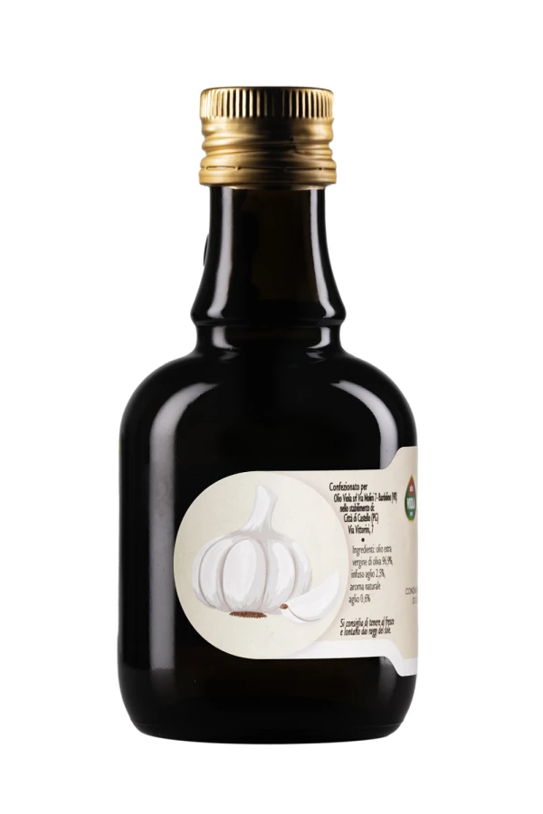 CONDIMENTO A BASE DI OLIO EVO AROMATIZZATO ALL'AGLIO 0,25 L