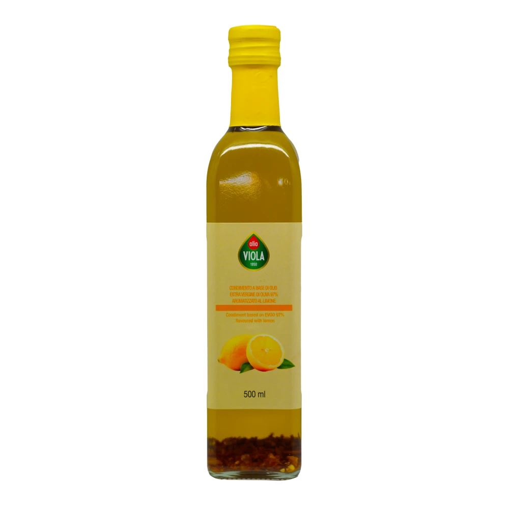 AROMATISIERTES ÖL MIT ZITRONE 0,50 L