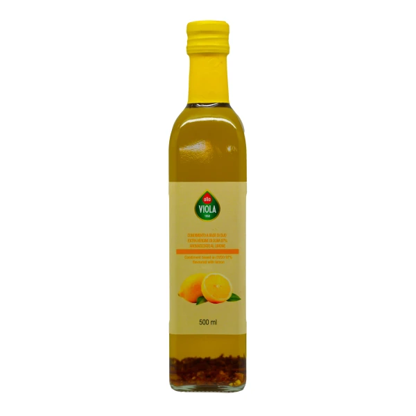 AROMATISIERTES ÖL MIT ZITRONE 0,50 L