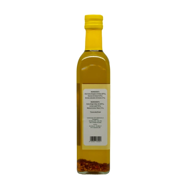 AROMATISIERTES ÖL MIT ZITRONE 0,50 L