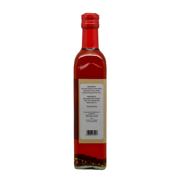 AROMATISIERTES ÖL MIT CHILI 0,50 L